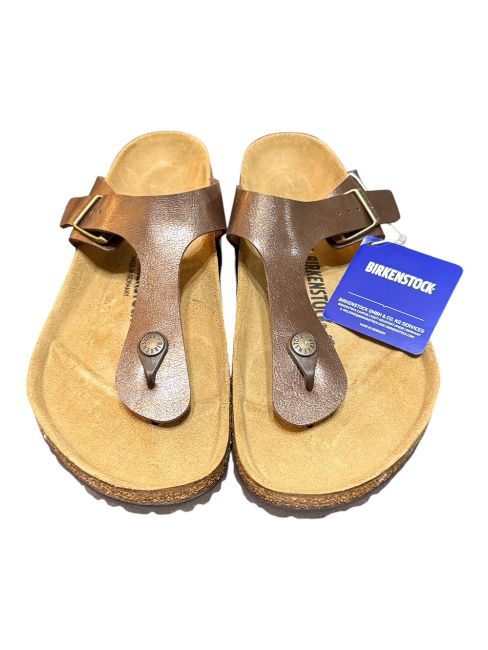 Birkenstock Gizeh BS Graceful Toffee Sandals EU 43 US Men’s 10